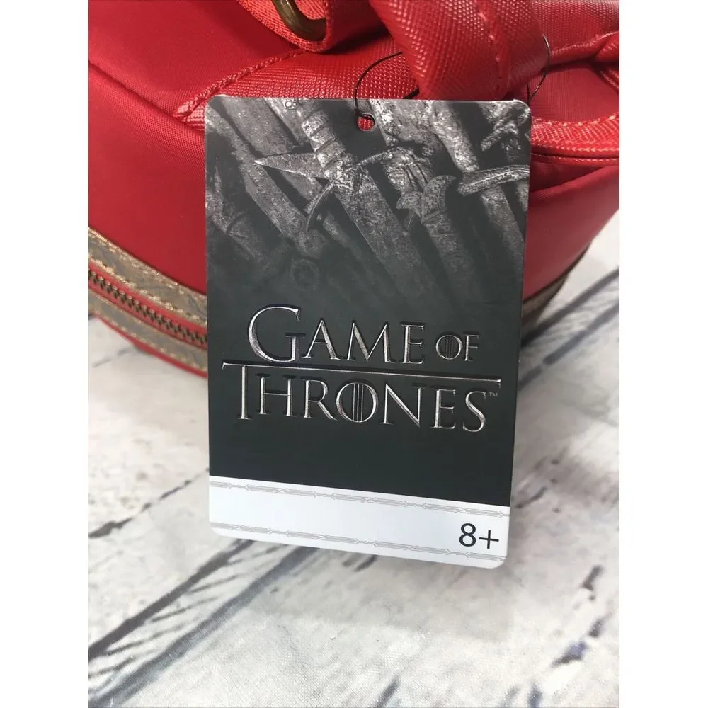 New Exclusive Game of Thrones Cersei Loungefly Mini Backpack‎ Red NWT